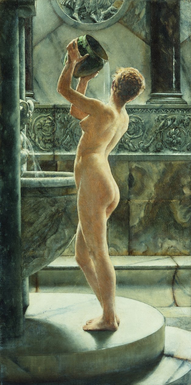 The Bath by John Reinhard Weguelin