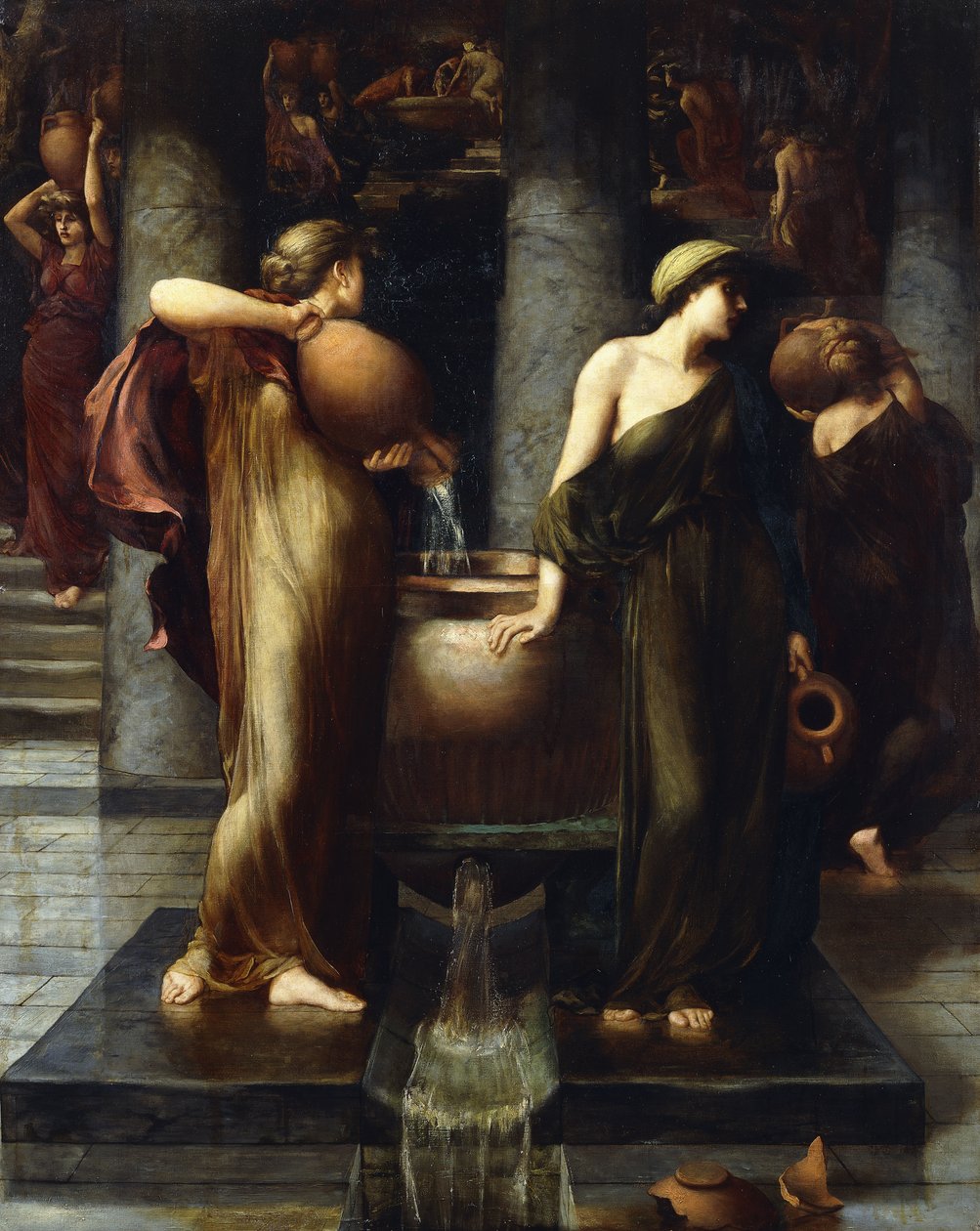 The Labour of the Danaids by John Reinhard Weguelin