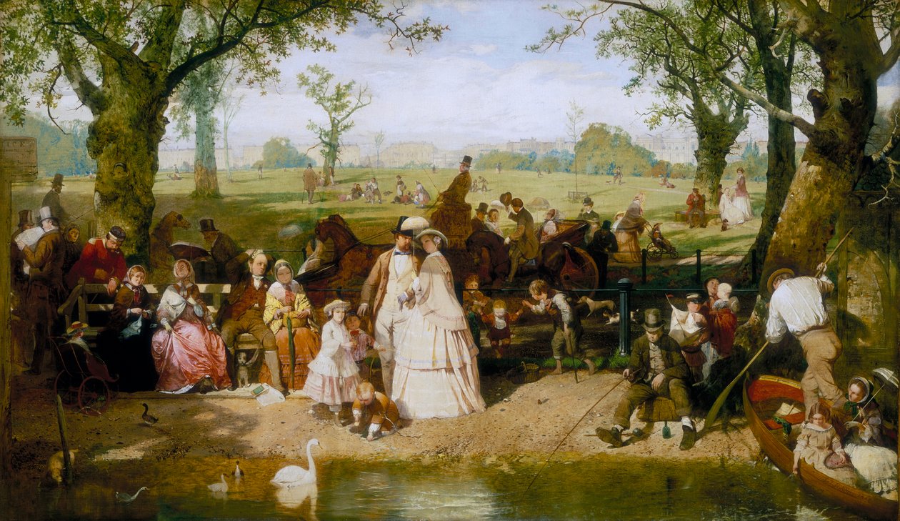 A Summer Day in Hyde Park by John Ritchie