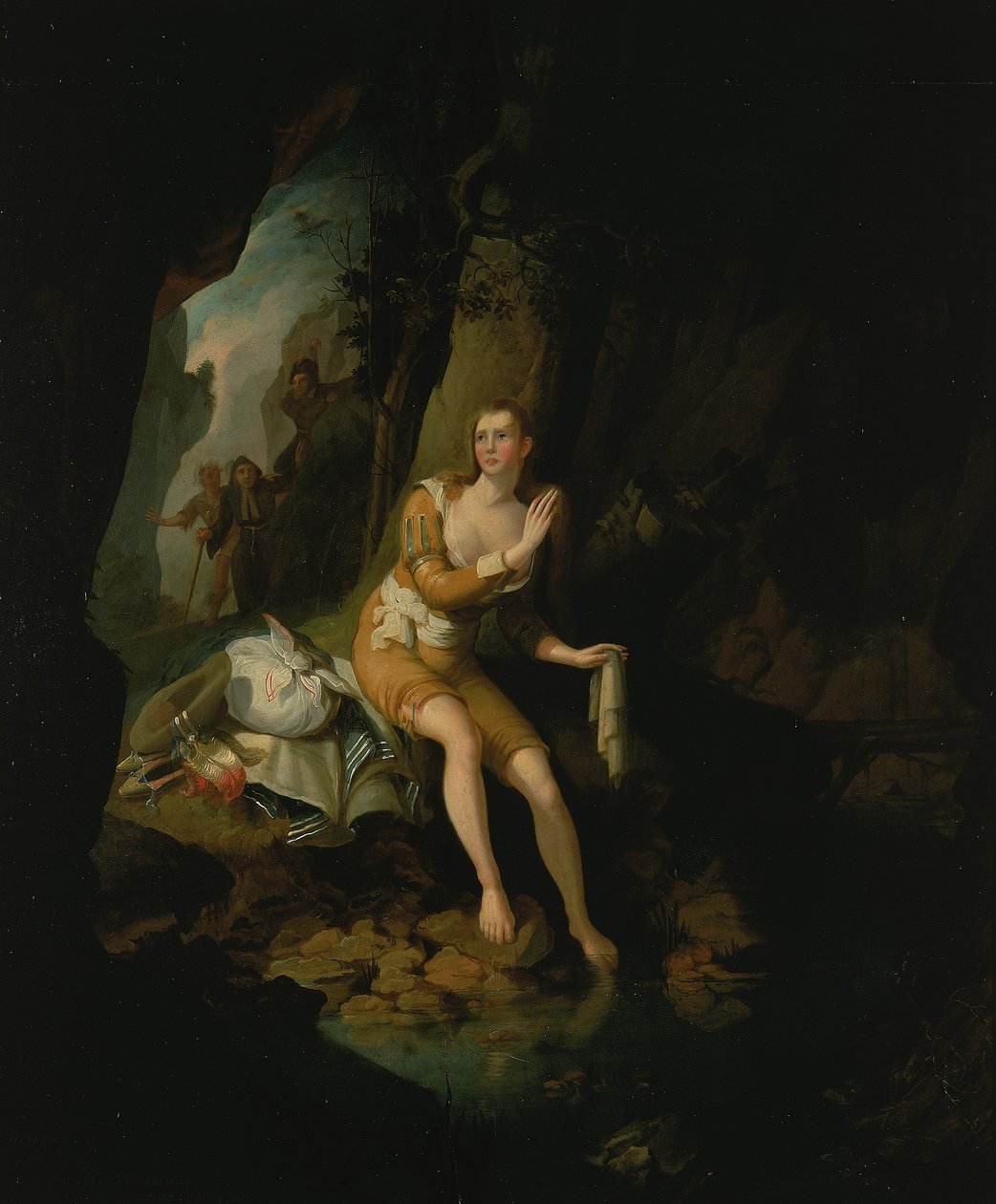 Scene from Don Quixote by John Ritto Penniman