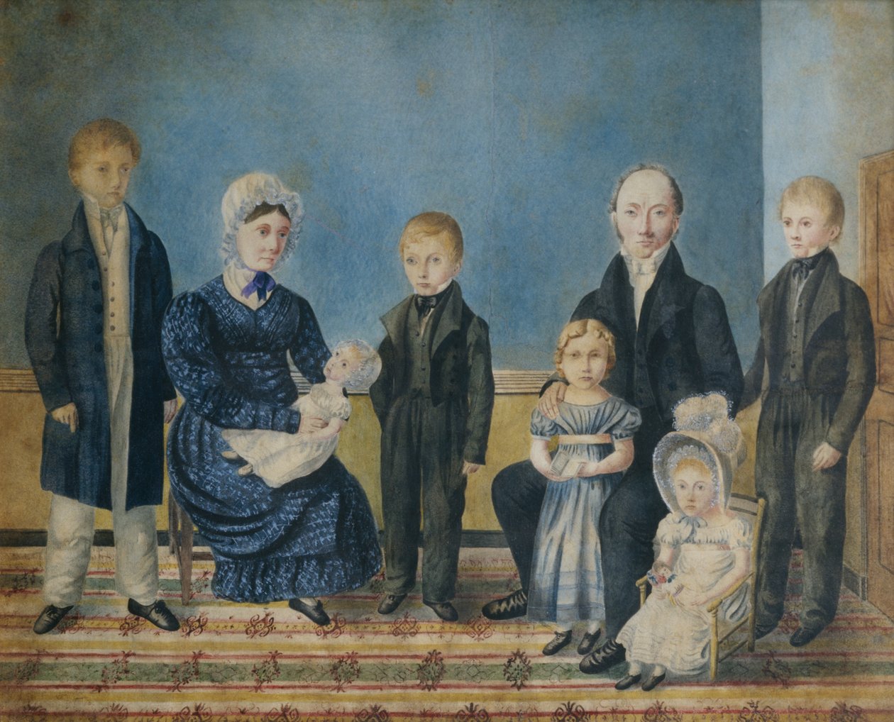 Portrait of a Family by John Ritto Penniman