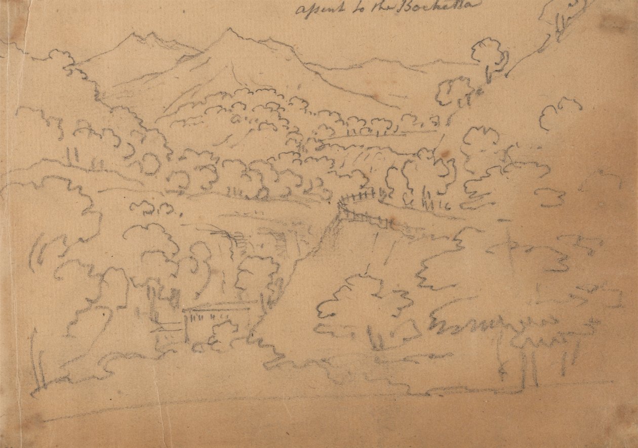 Ascent to the Bochetta by John Robert Cozens