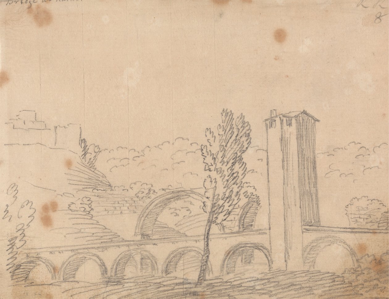 Bridge at Narni by John Robert Cozens