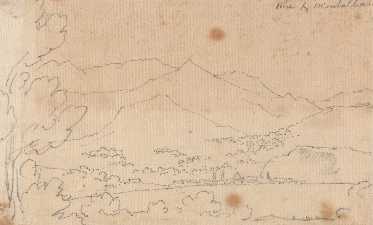 Nice of Montalban by John Robert Cozens