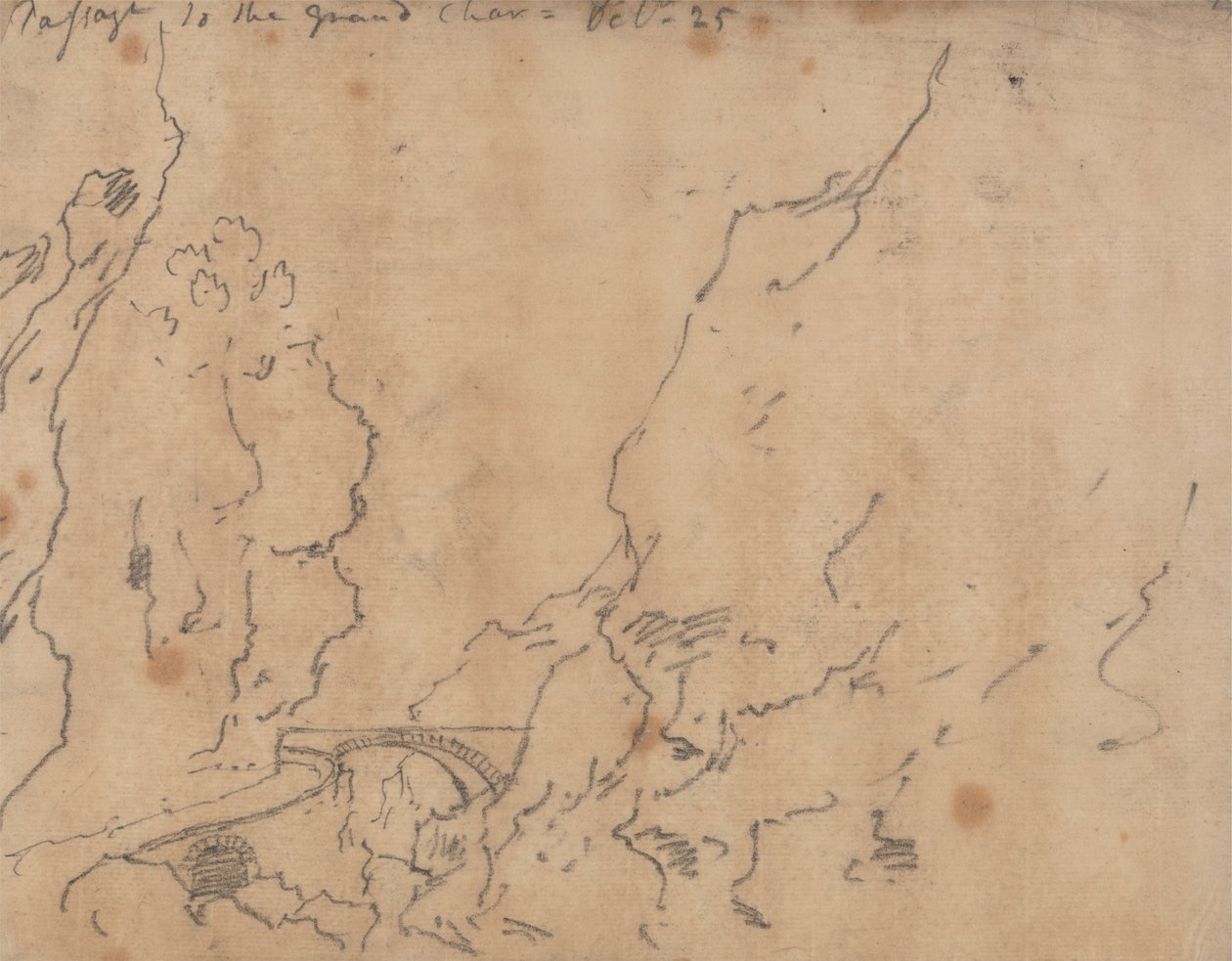 Passage to the Grand Chartreuse by John Robert Cozens