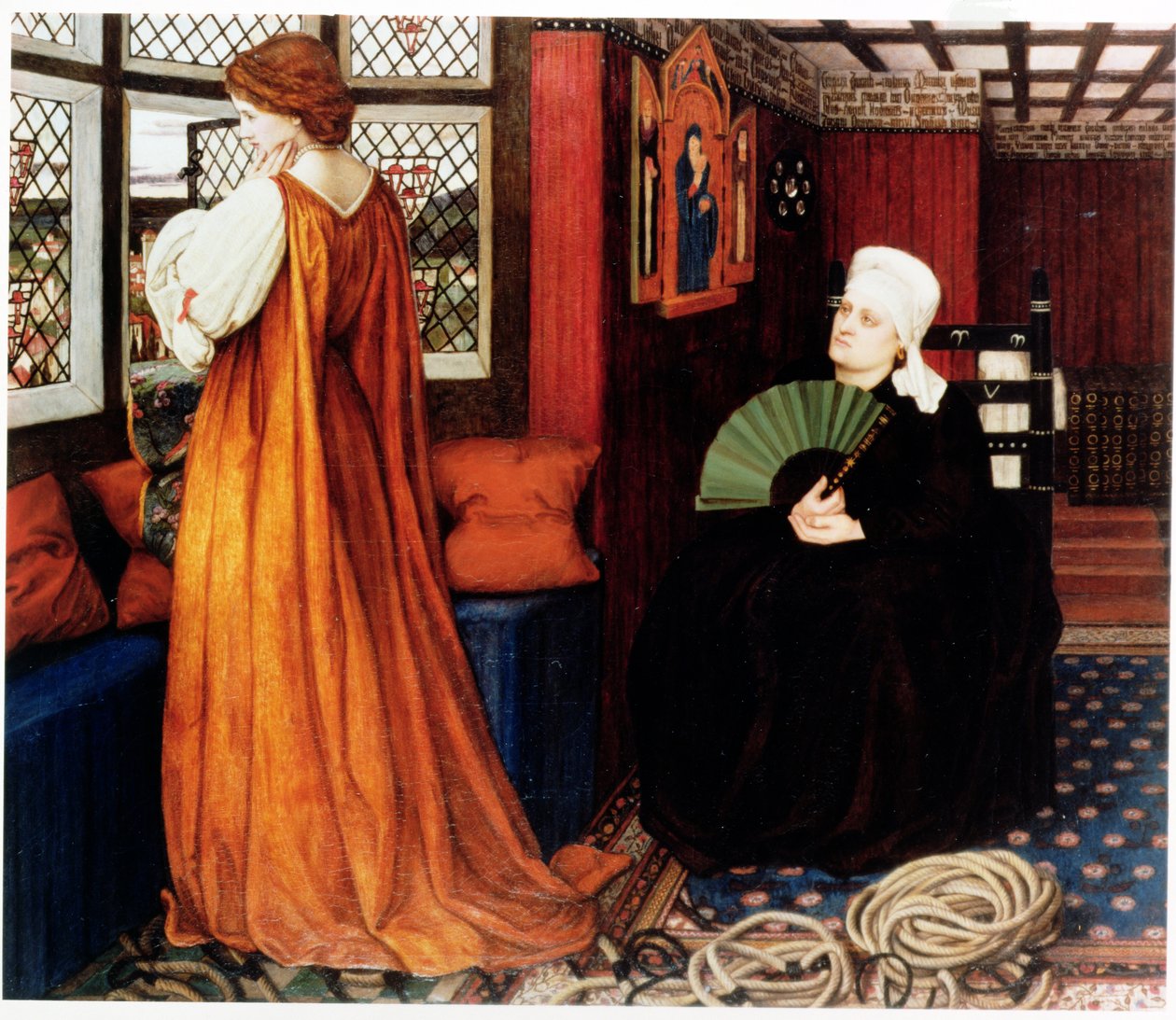 Juliet and Her Nurse by John Roddam Spencer Stanhope