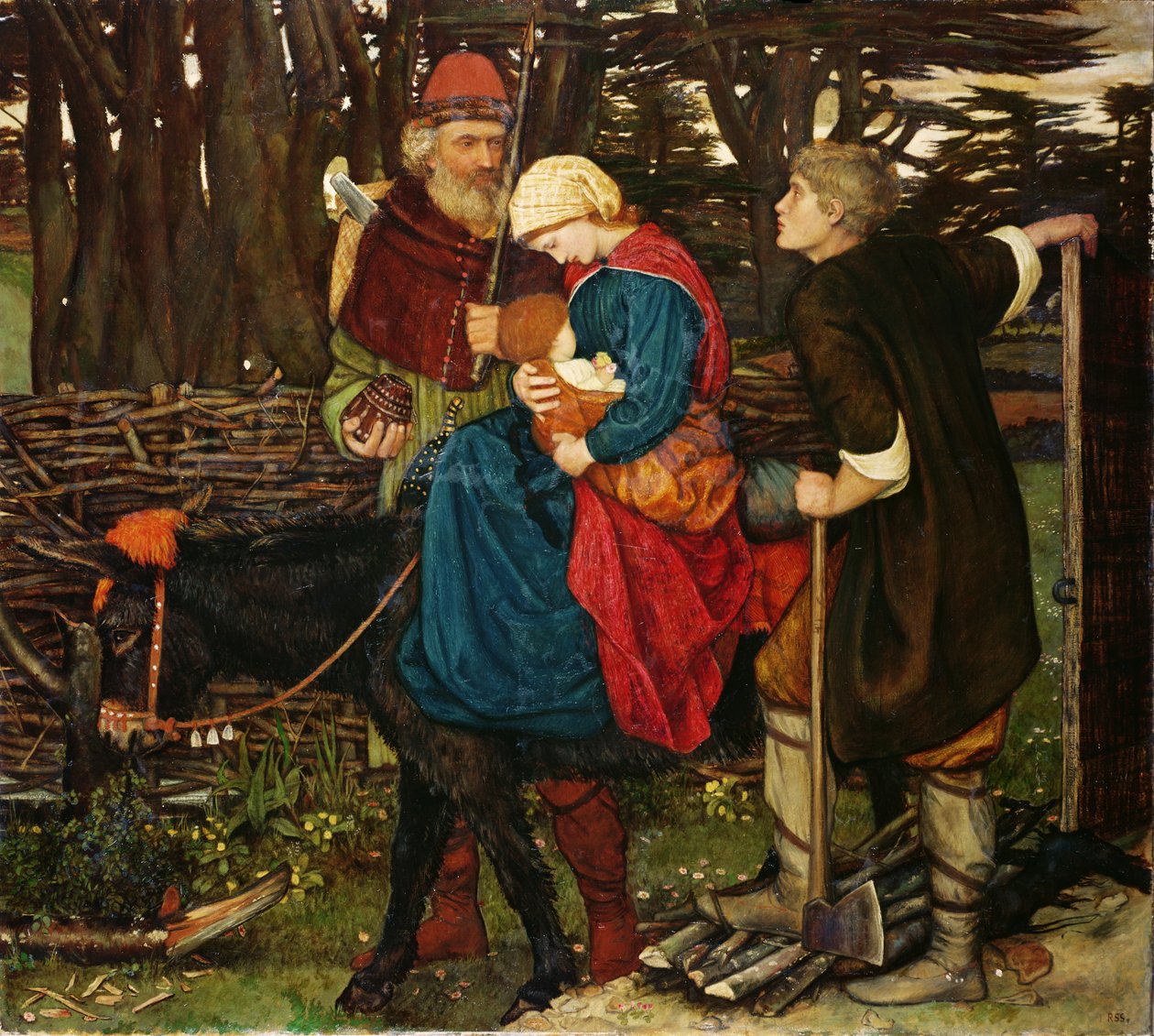 The Holy Family by John Roddam Spencer Stanhope