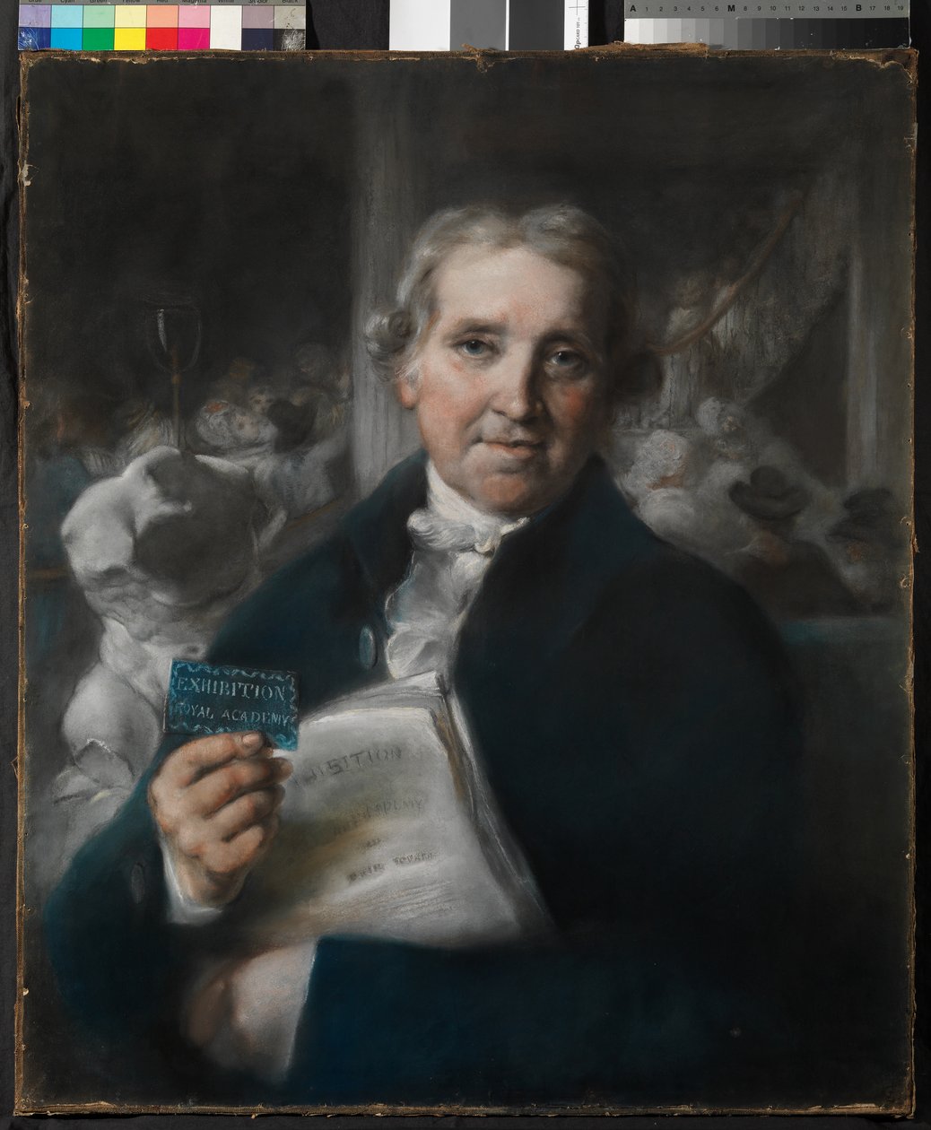 A Porter at the Royal Academy by John Russell