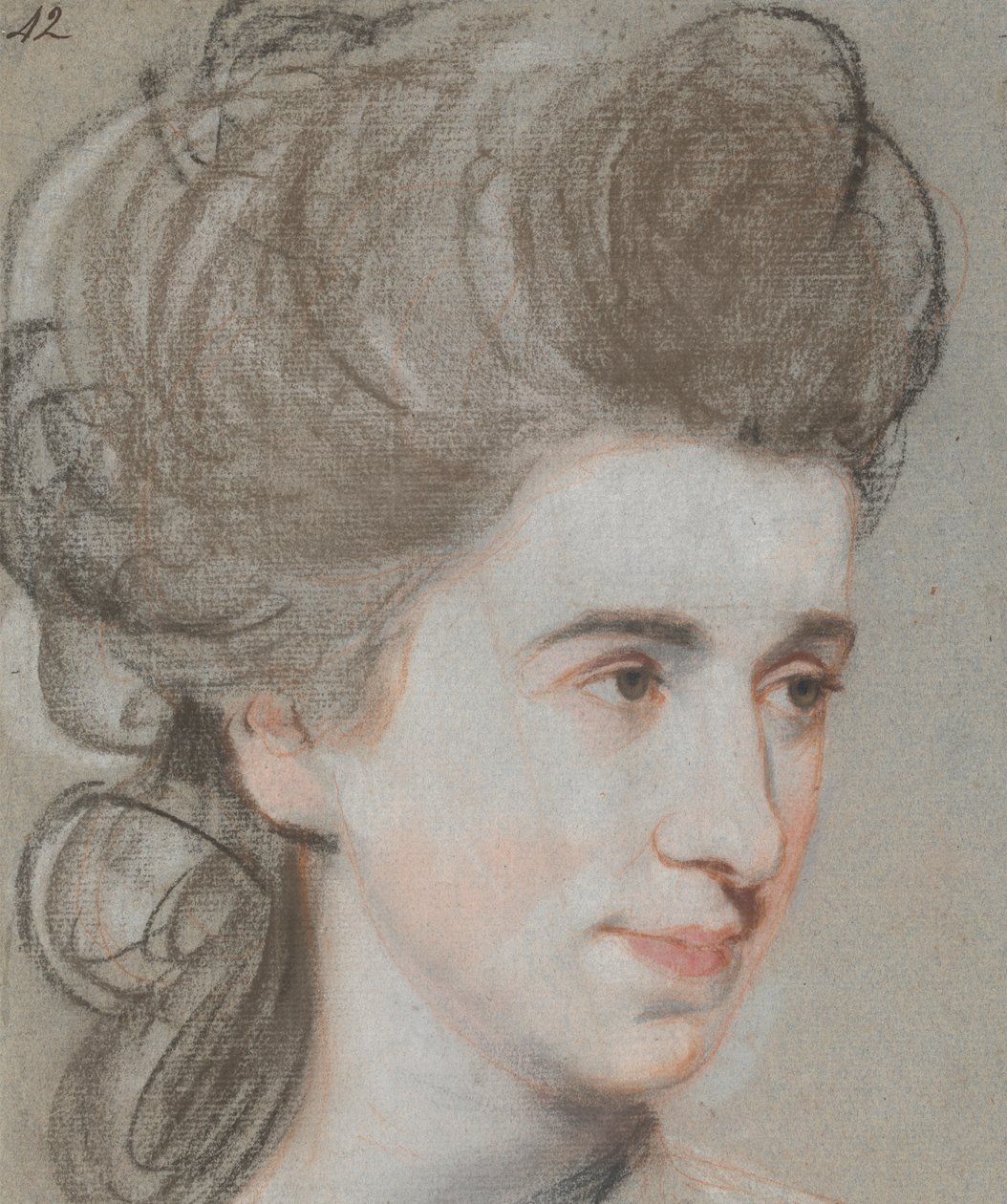 Head of a Lady by John Russell