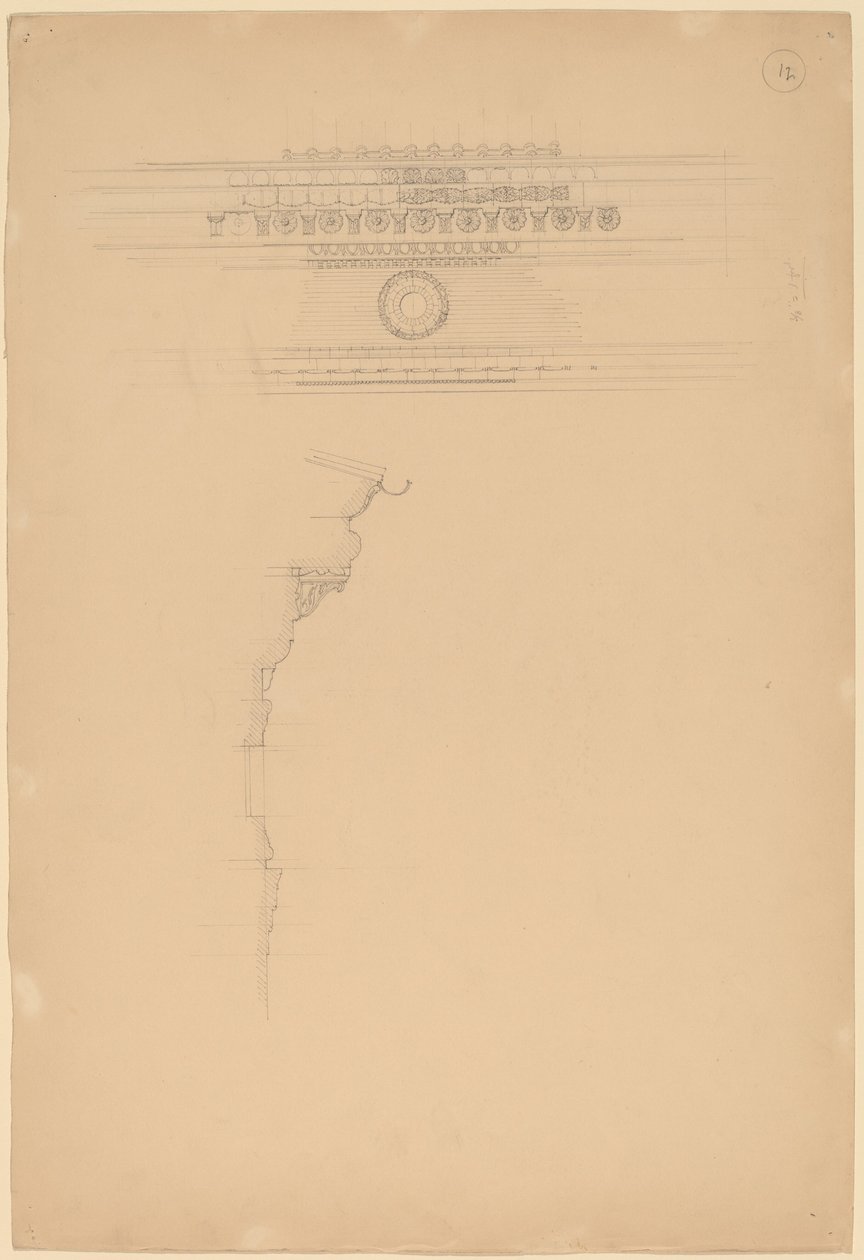 Study of Moldings by John Russell Pope