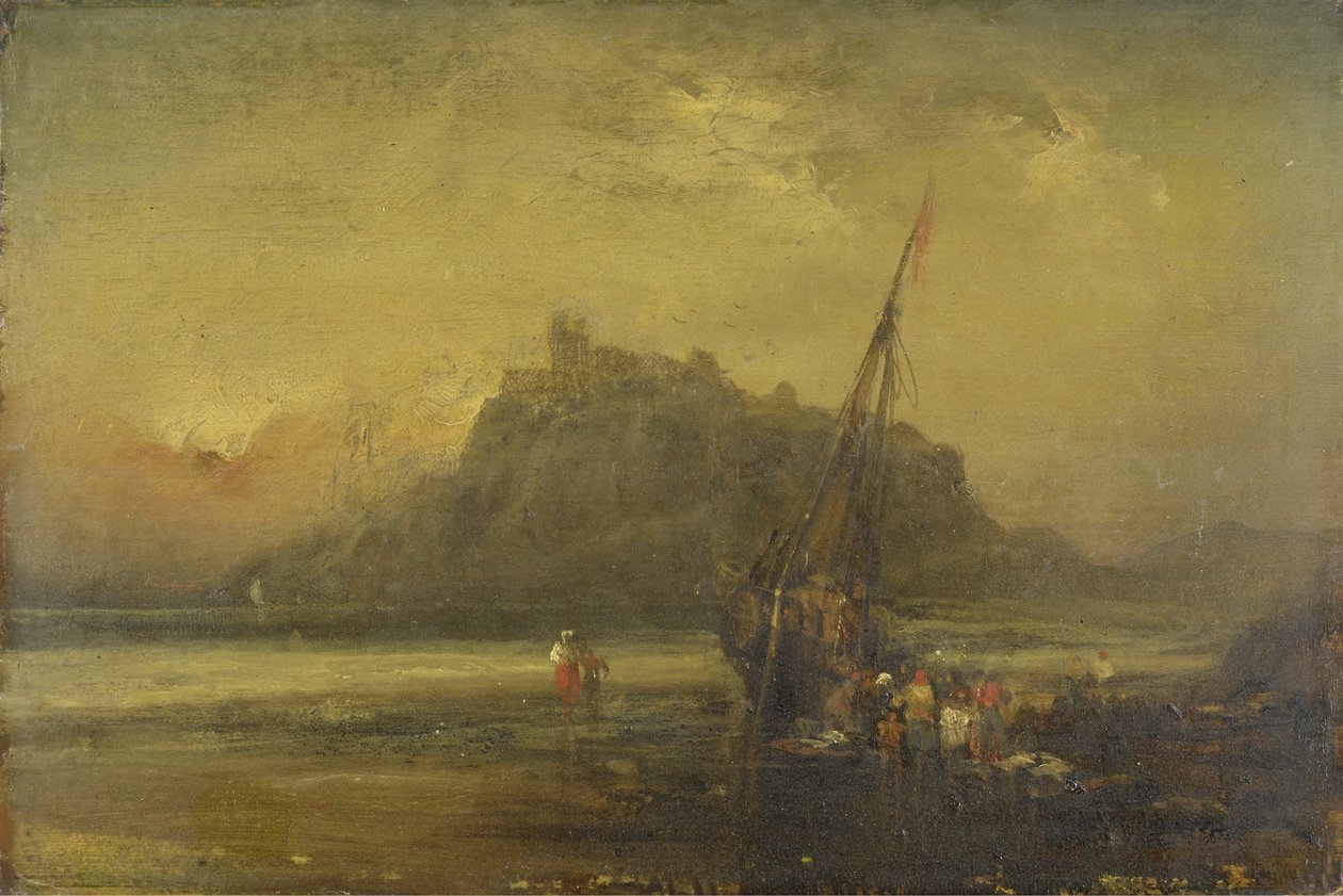 Beach Scene by John Sell Cotman