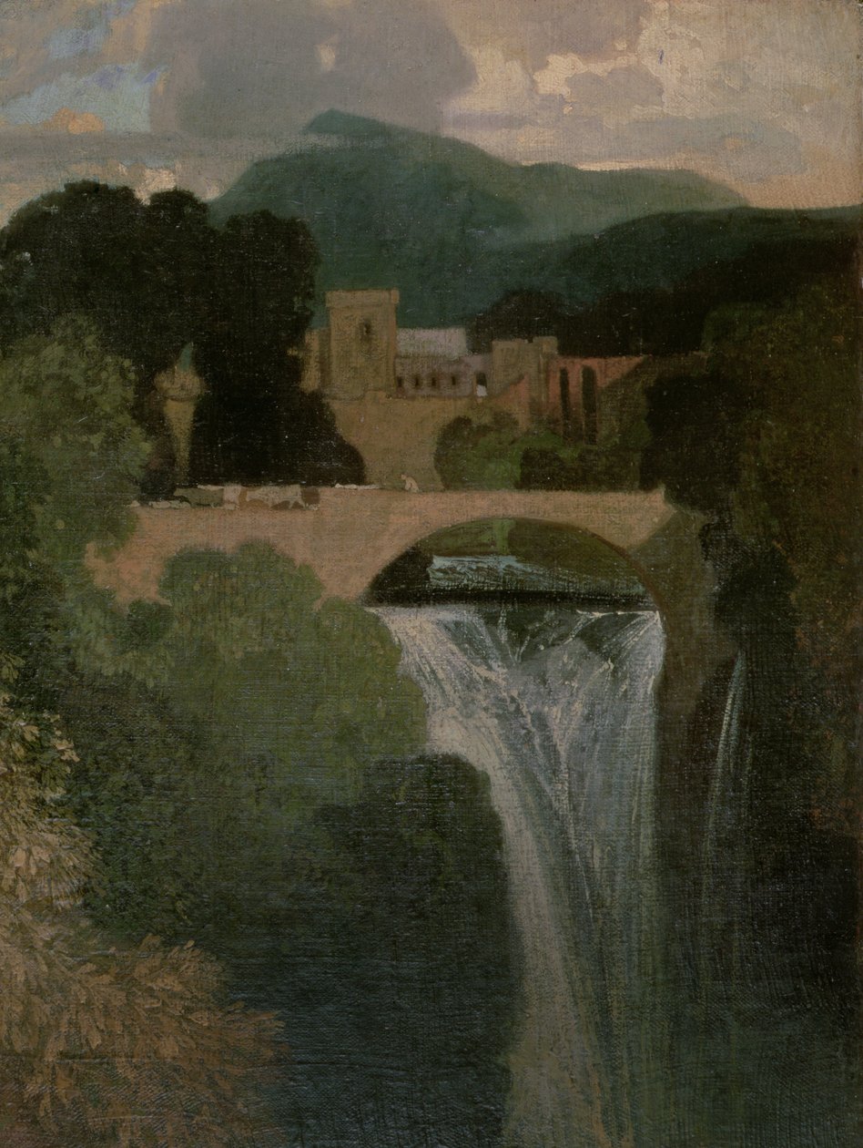 The Waterfall by John Sell Cotman