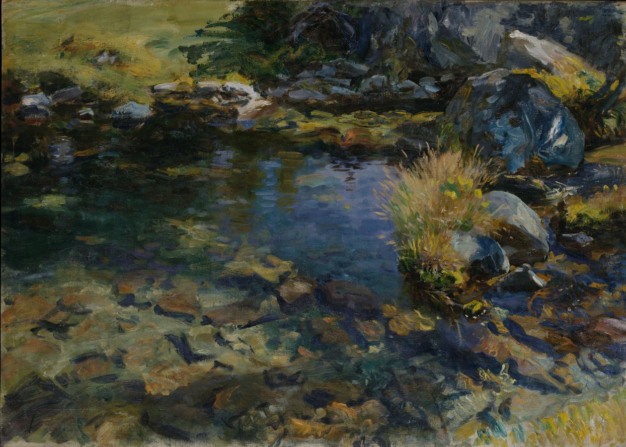 Alpine Pool by John Singer Sargent
