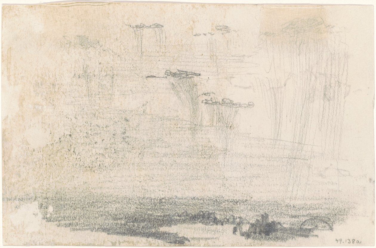 Clouds [verso] by John Singer Sargent