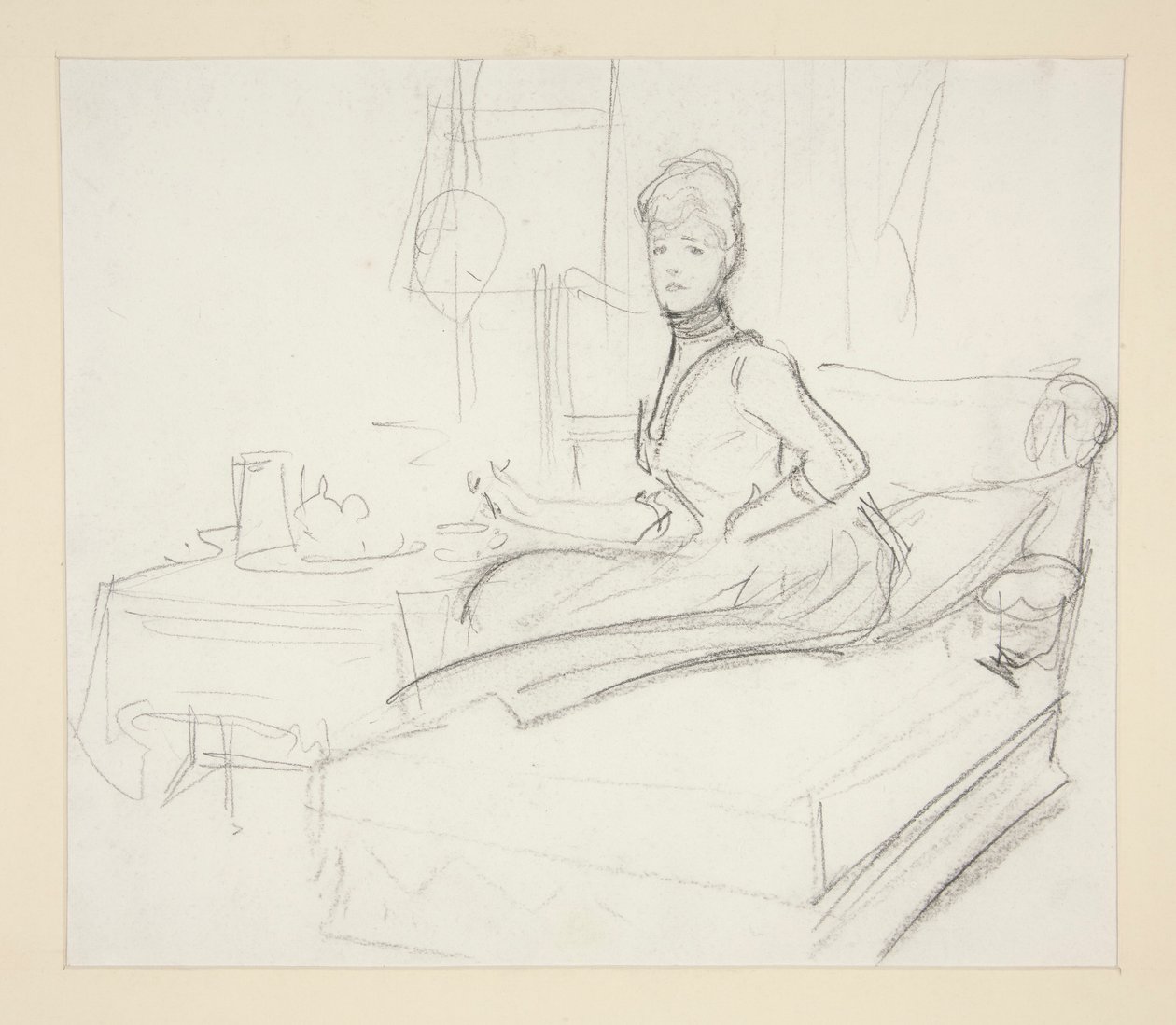 Lady at Tea Table by John Singer Sargent