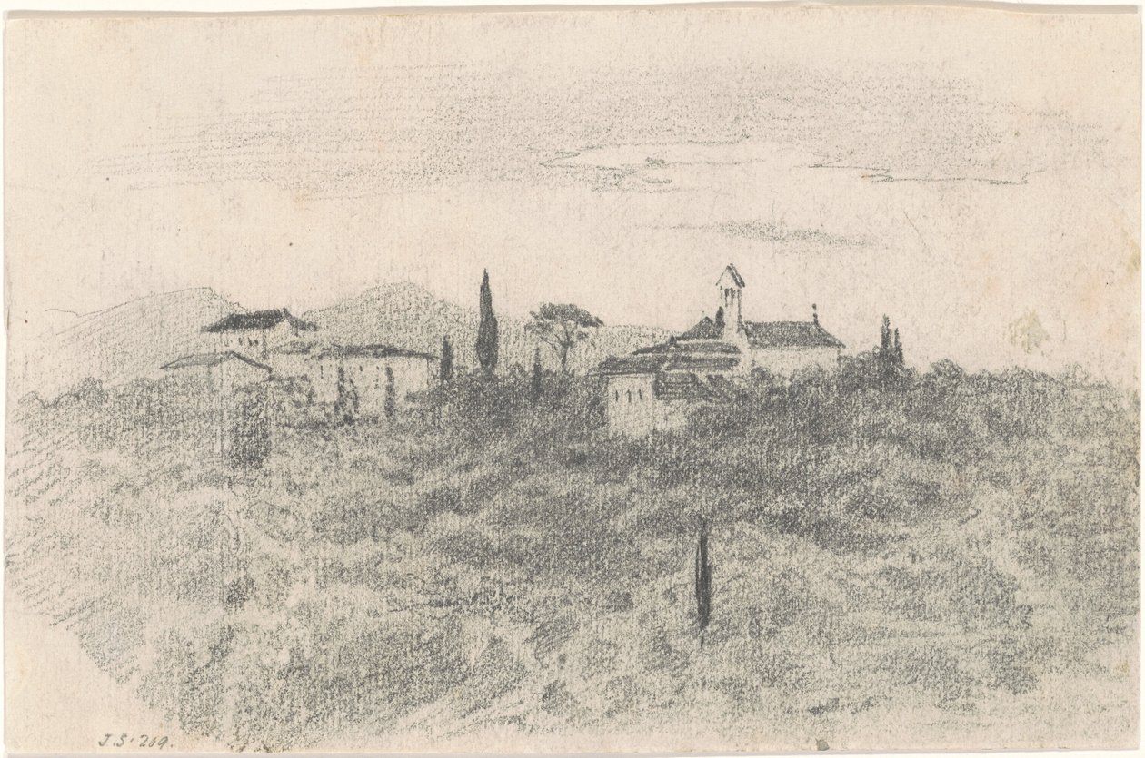 Monastery by John Singer Sargent