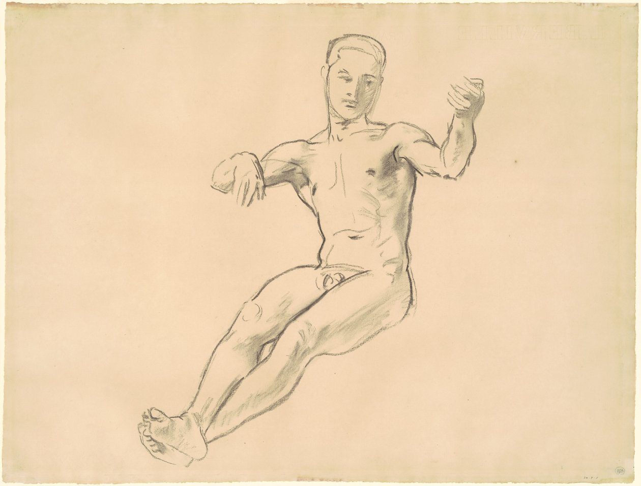 Study for "Arion" by John Singer Sargent