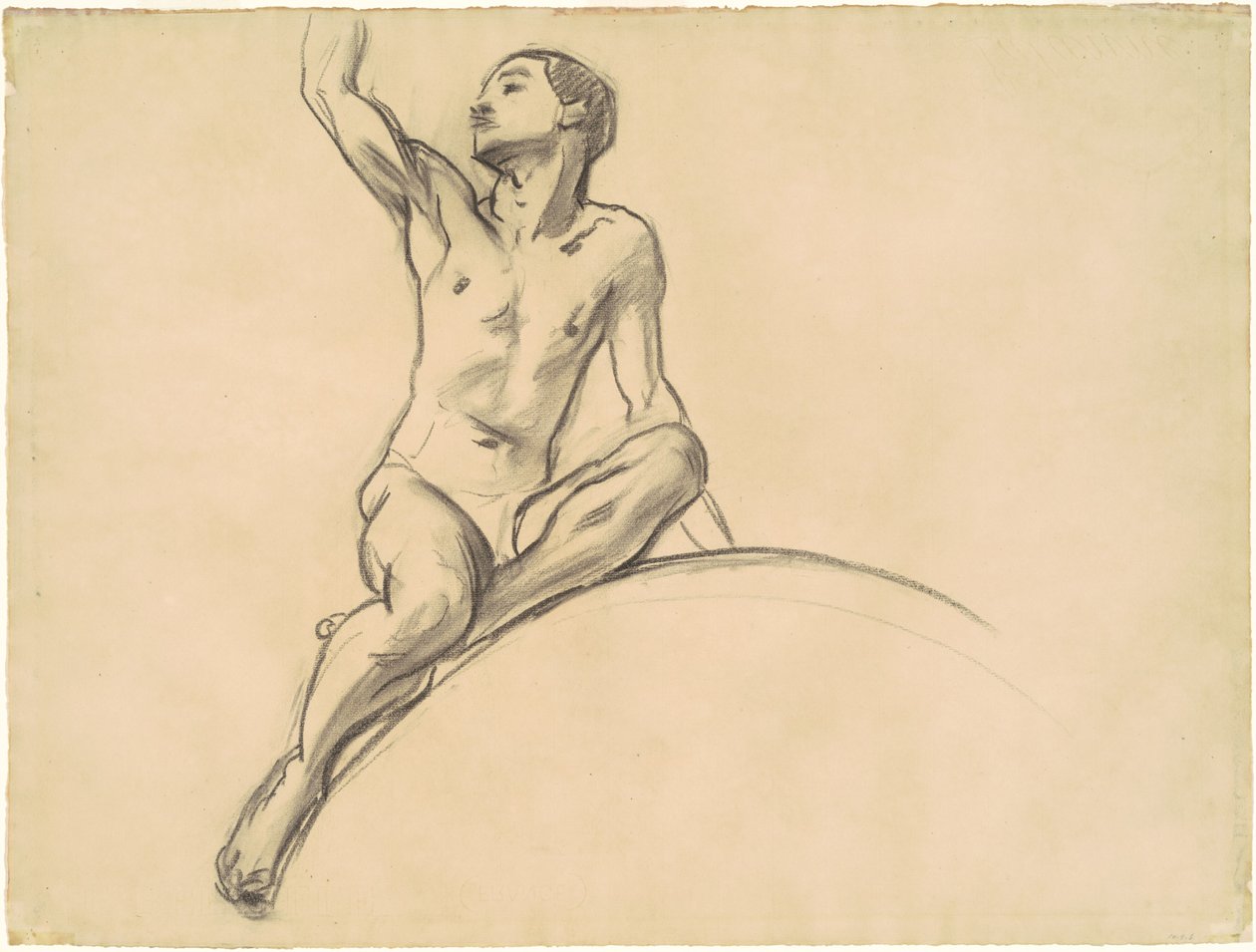 Study for Figure above 