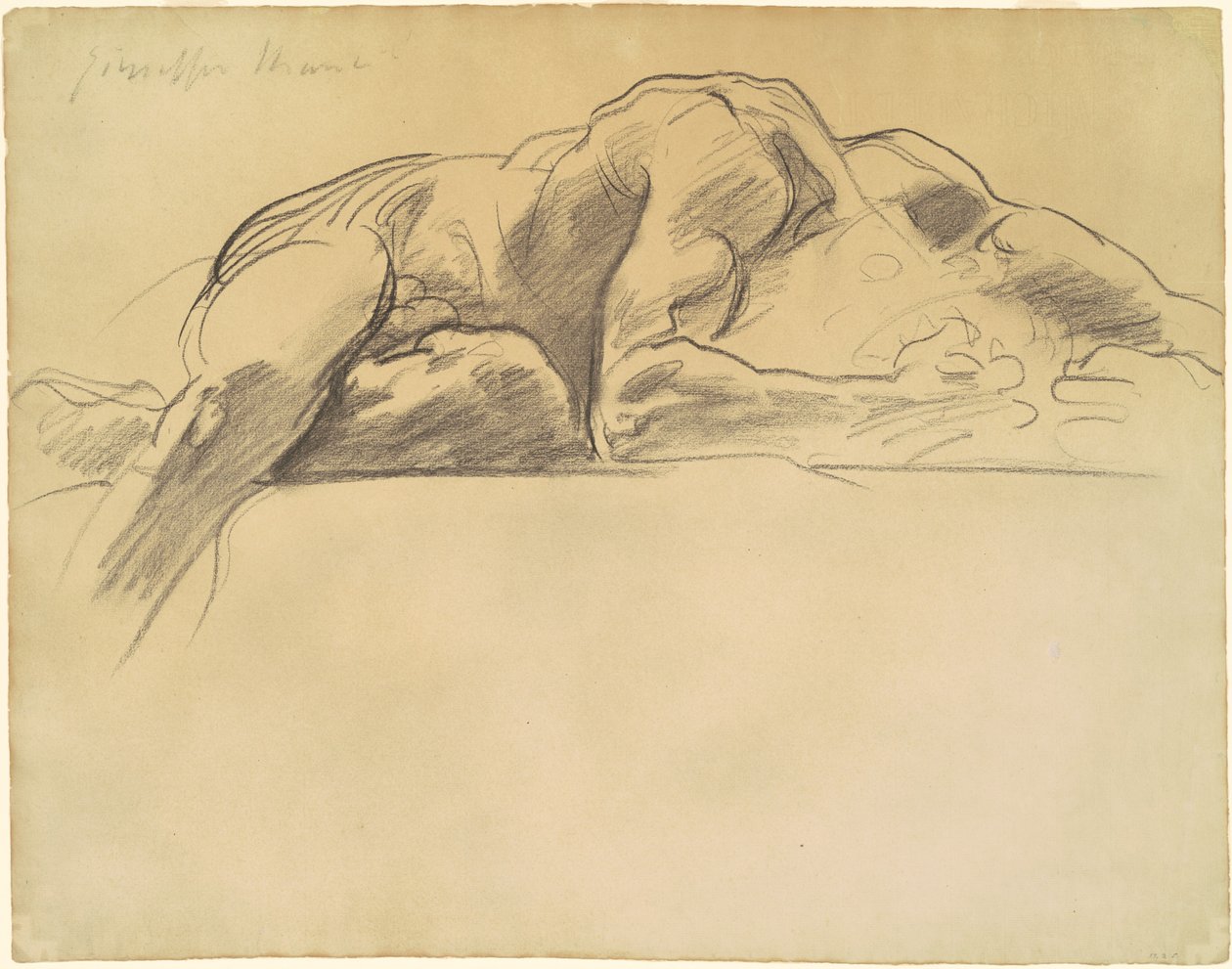 Study for Hell by John Singer Sargent