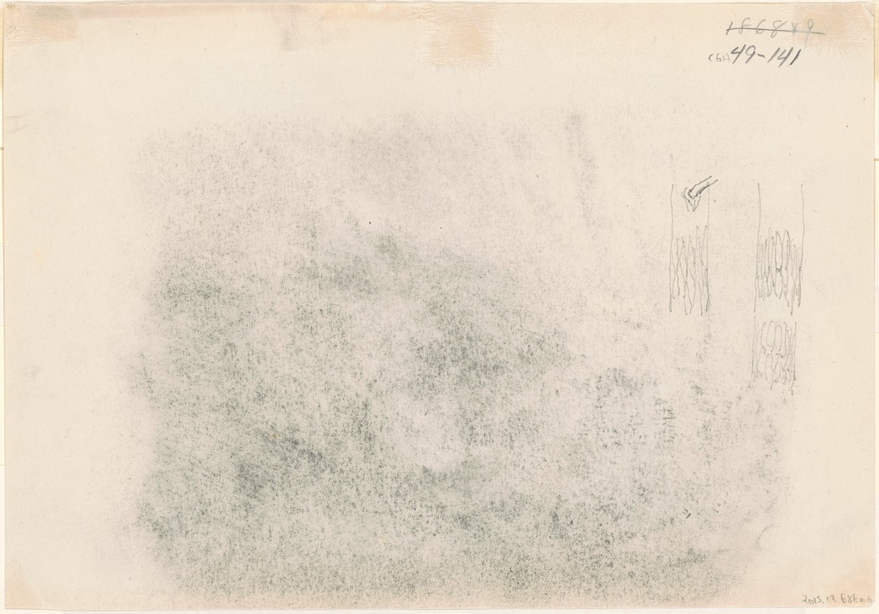 Tree Trunks by John Singer Sargent