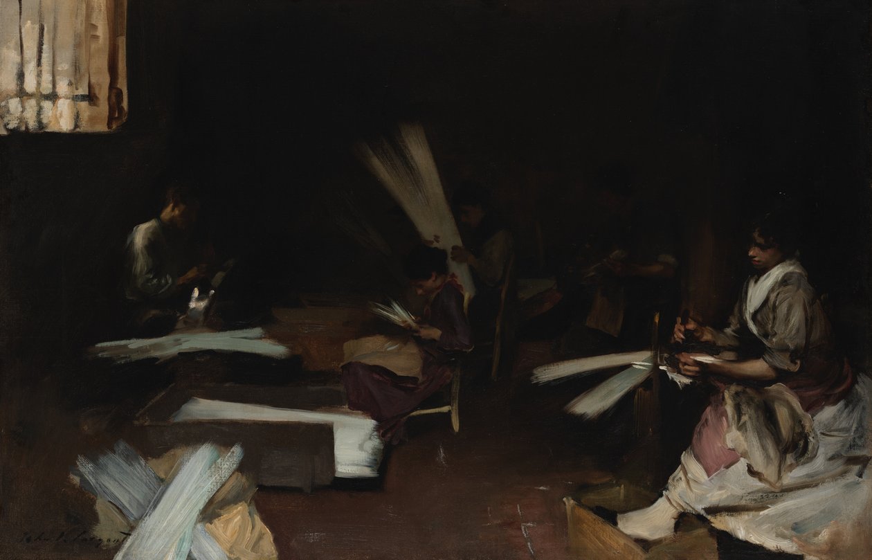 Venetian Glass Workers by John Singer Sargent