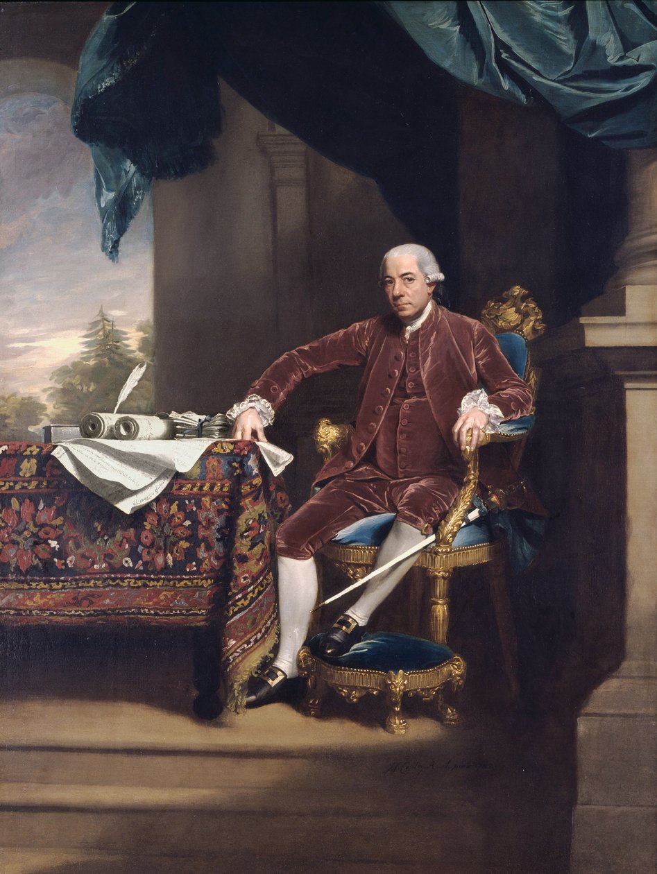 Portrait of Henry Laurens (1724-1792) by John Singleton Copley