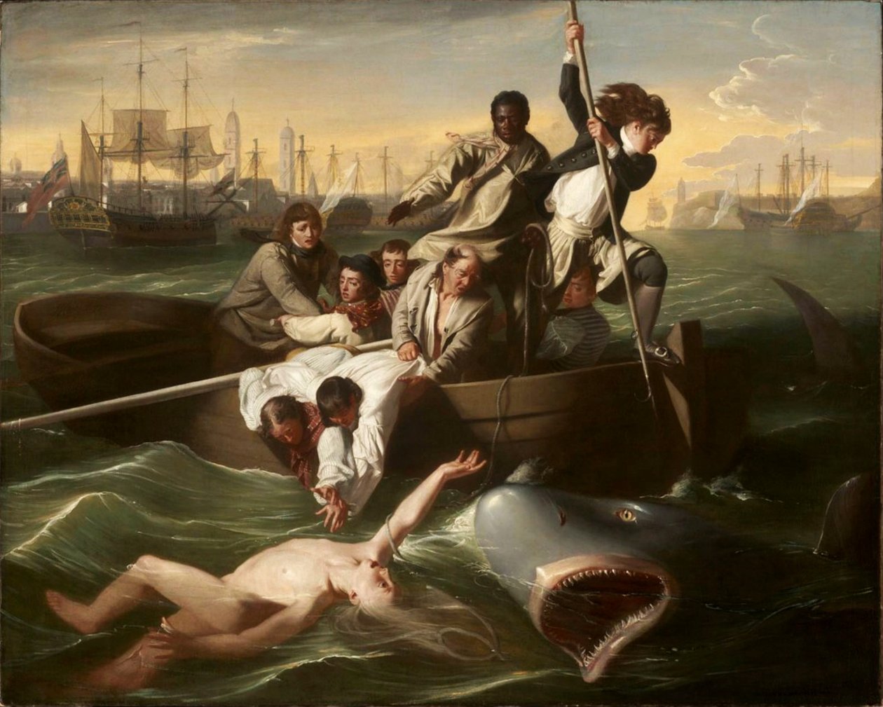 Watson and the Shark by John Singleton Copley