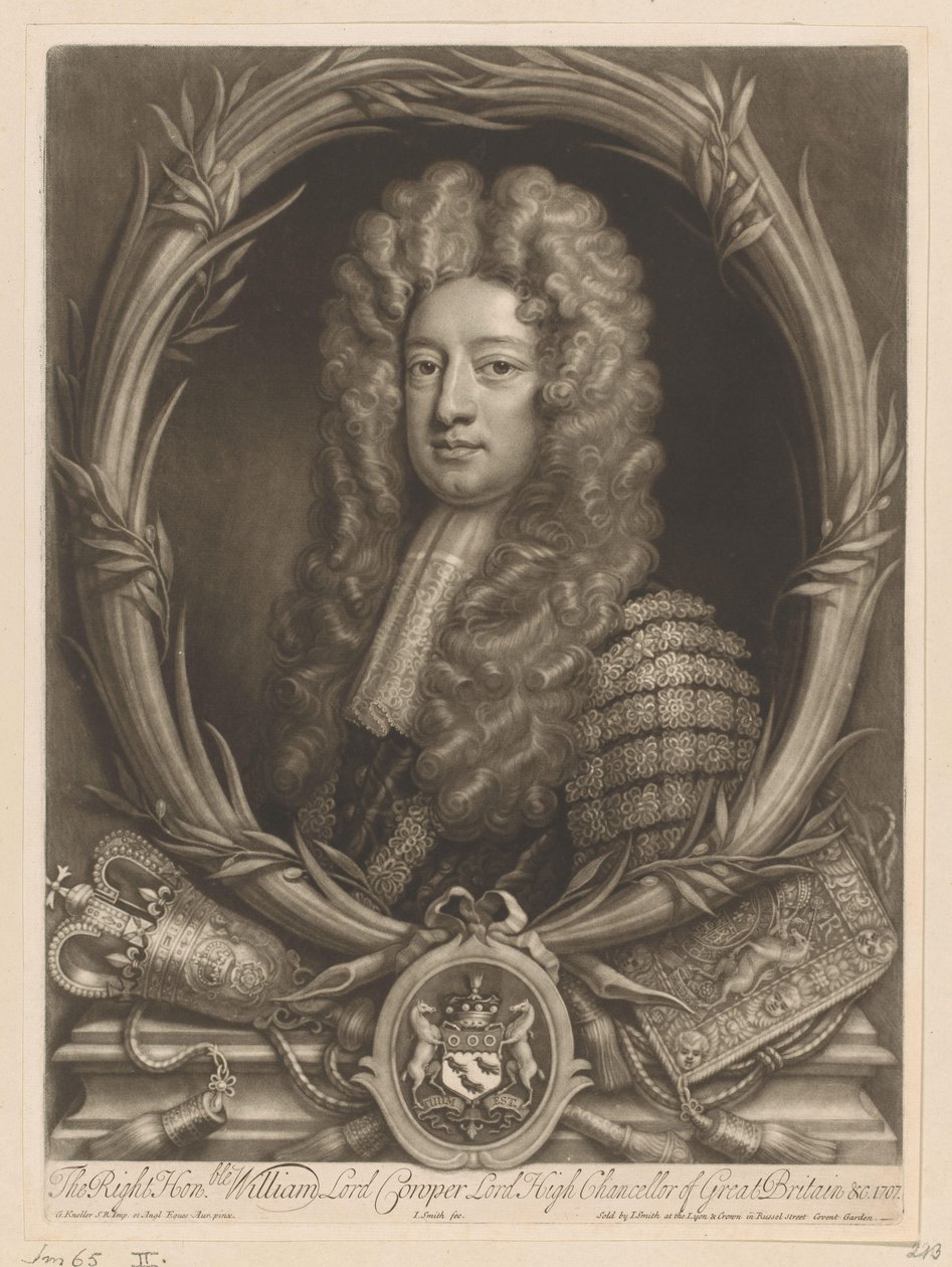 Portrait of William Cowper by John Smith