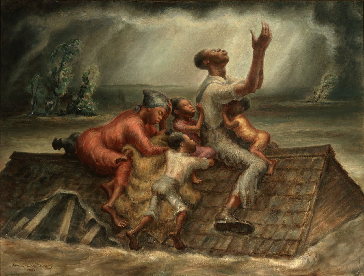 The Mississippi by John Steuart Curry