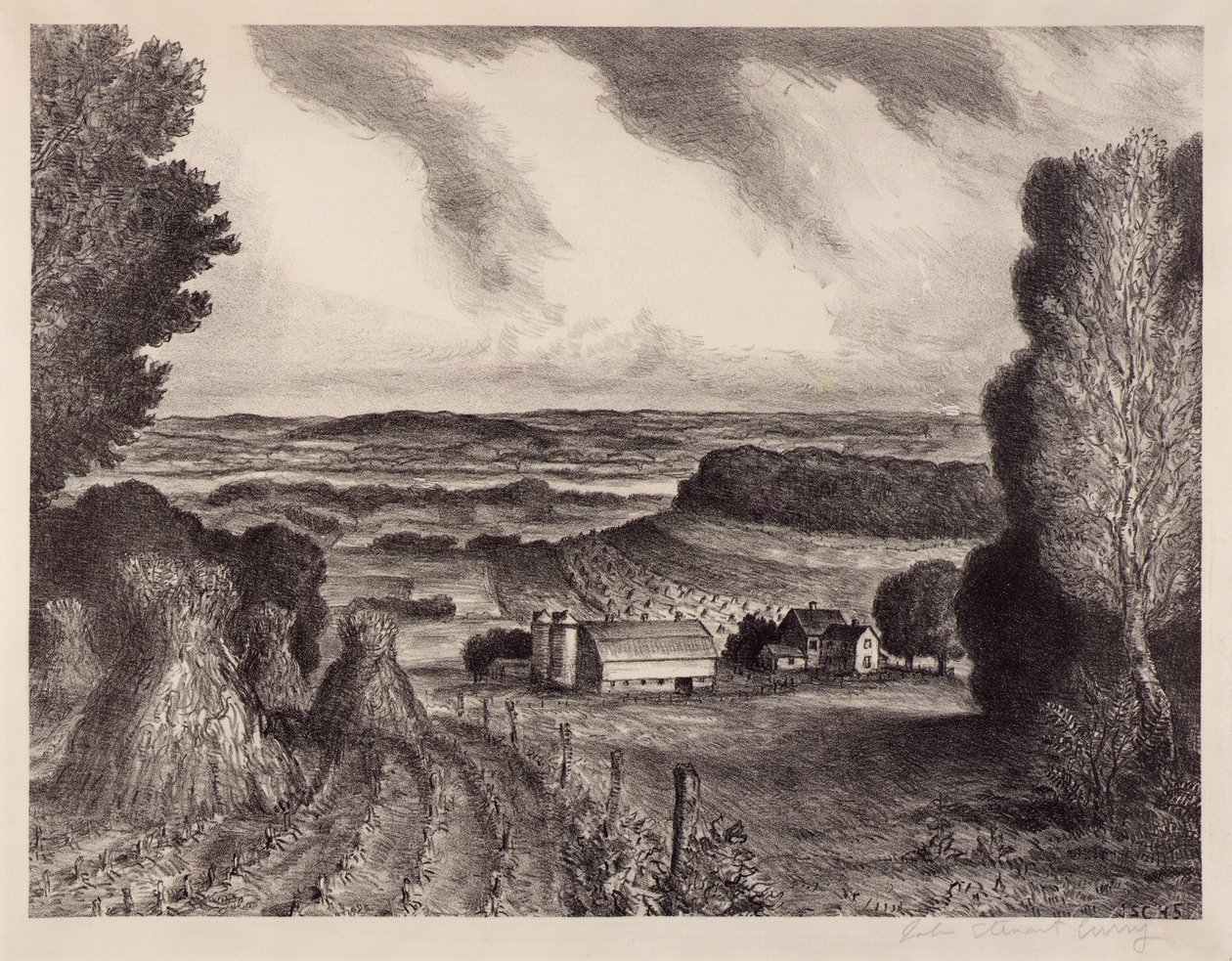 Valley of the Wisconsin by John Steuart Curry