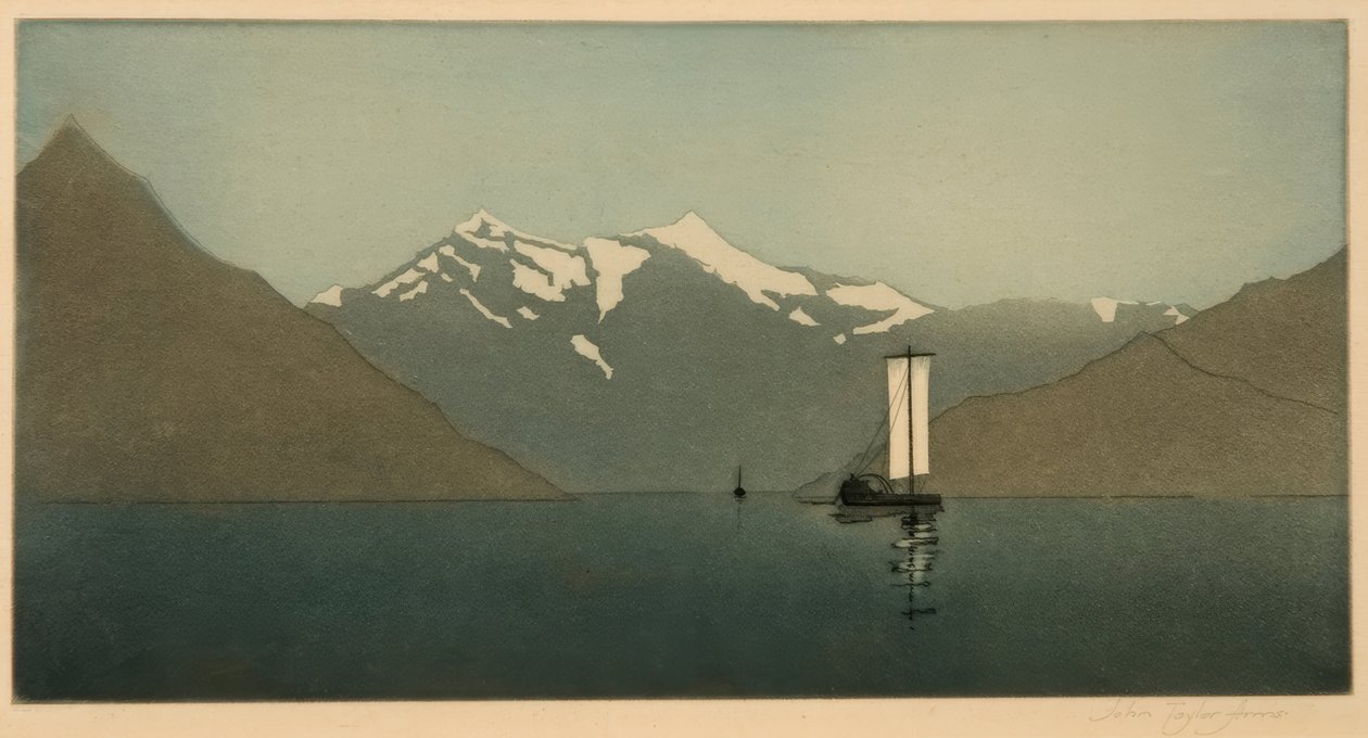 On Lake Como, Number Two by John Taylor Arms