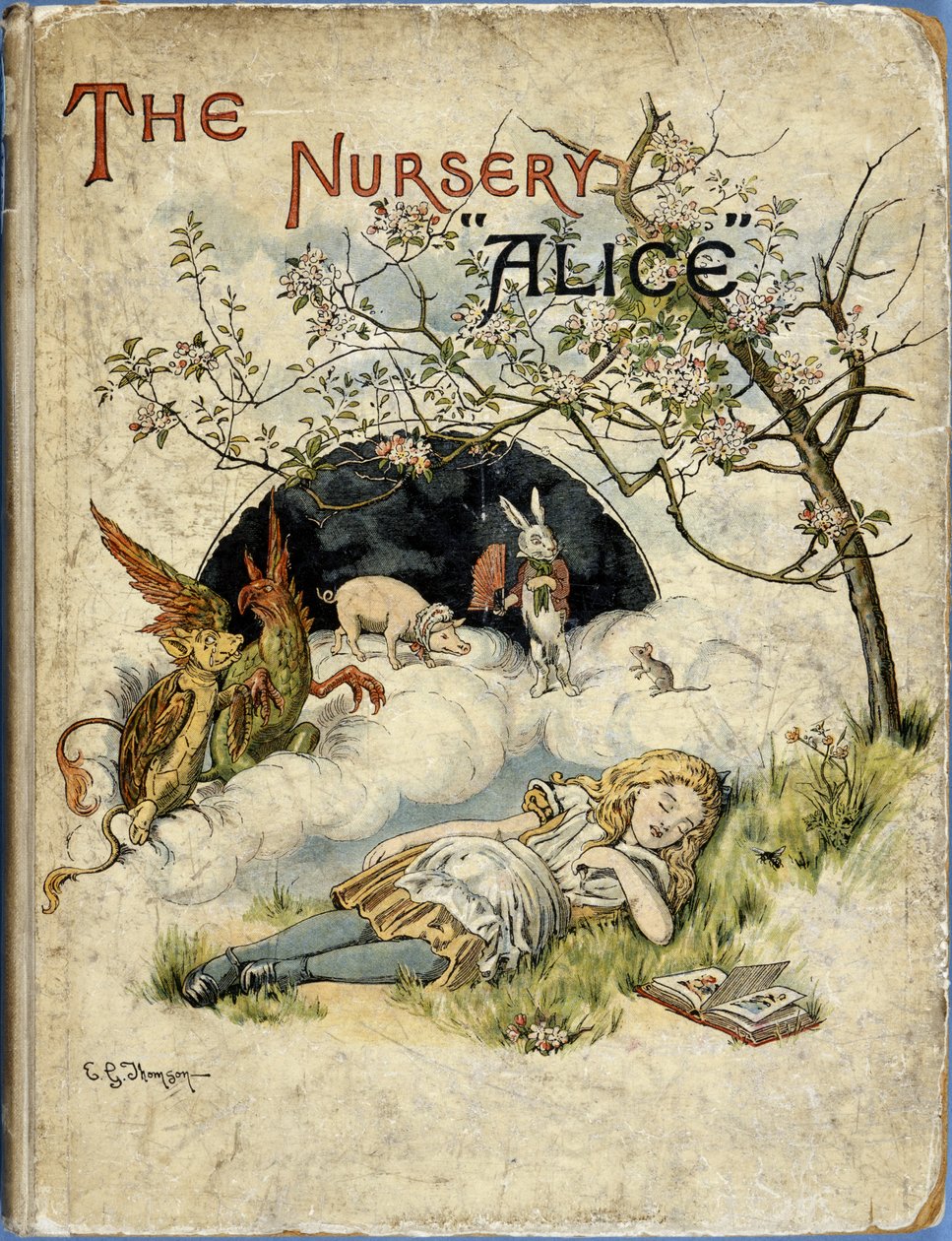 Alice Asleep by John Tenniel