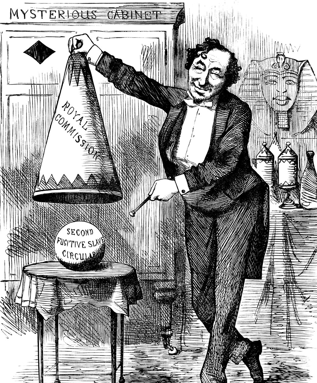Benjamin Disraeli by John Tenniel