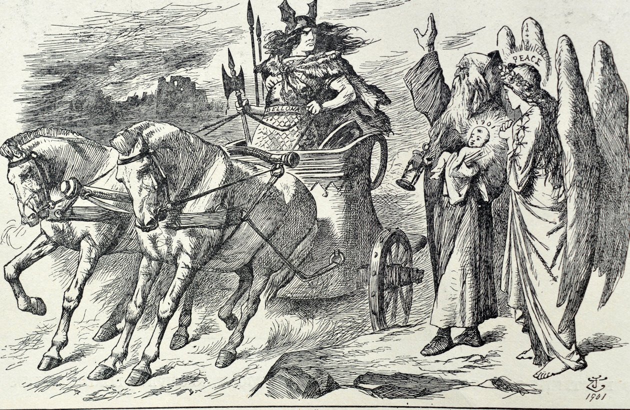 Cartoon from Punch Titled Time