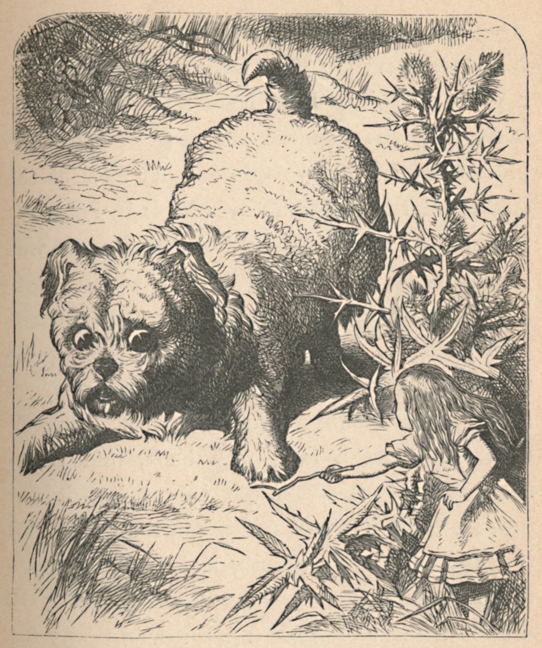 The Giant Puppy, 1889 by John Tenniel