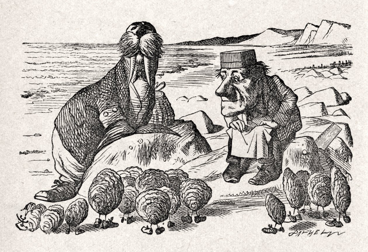 The Walrus and the by John Tenniel