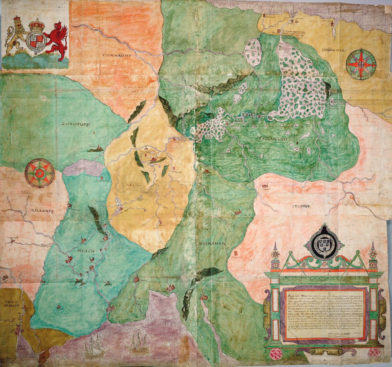 Ireland between Londonderry and Dublin by John Thomas