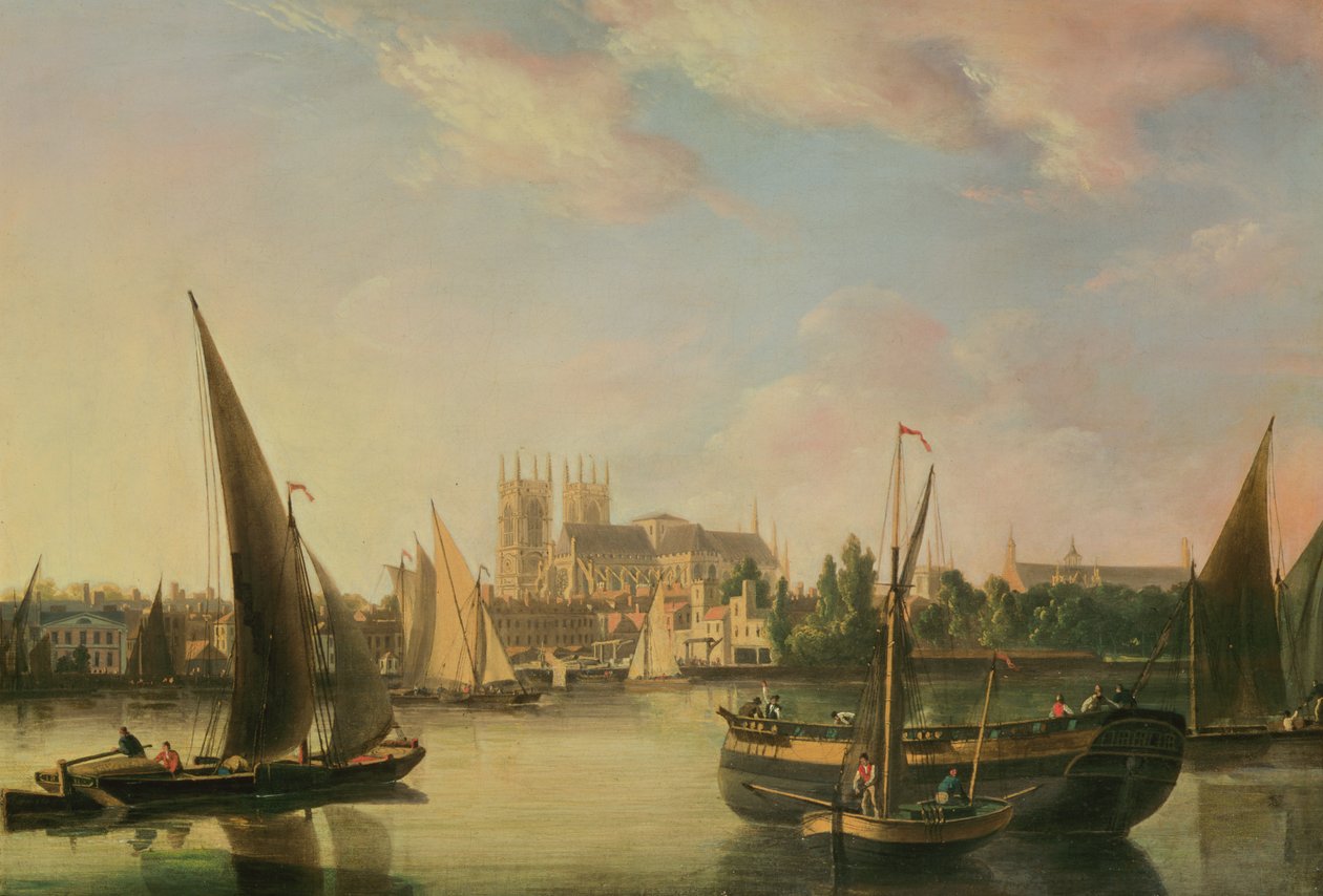 A View of Westminster by John Thomas Serres
