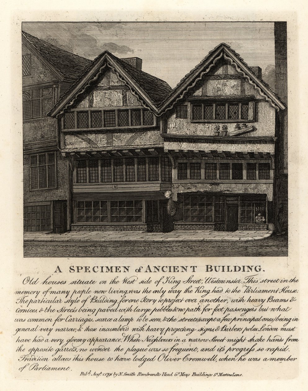 A specimen of ancient building by John Thomas Smith