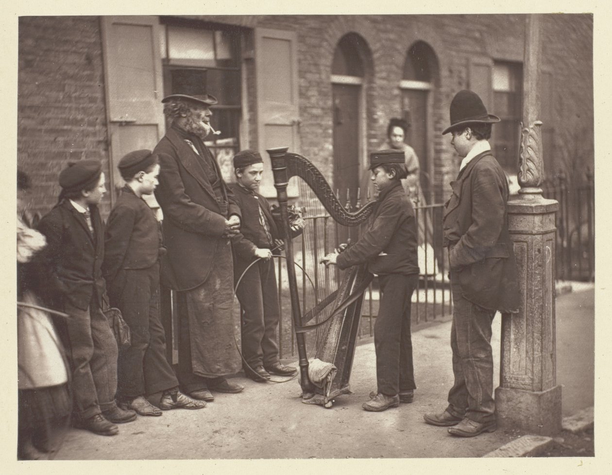 Italian Street Musicians by John Thomson
