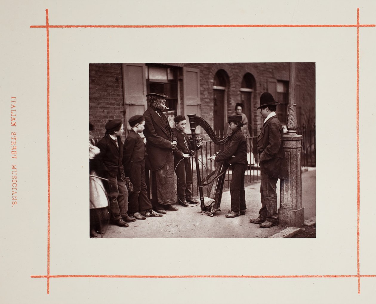 Italian Street Musicians by John Thomson