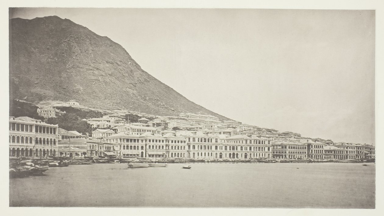 The Praya, Hong Kong by John Thomson