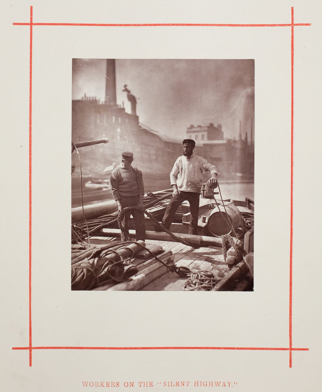 Workers on the Silent Highway, 1877 by John Thomson