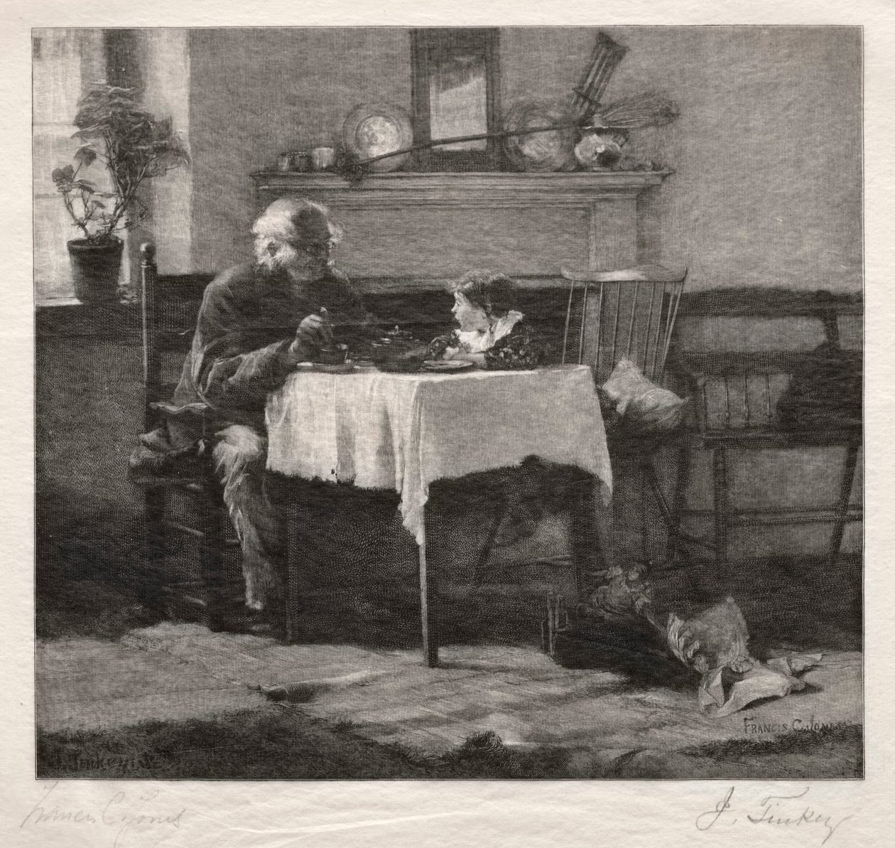 Exchanging Confidences by John Tinkey