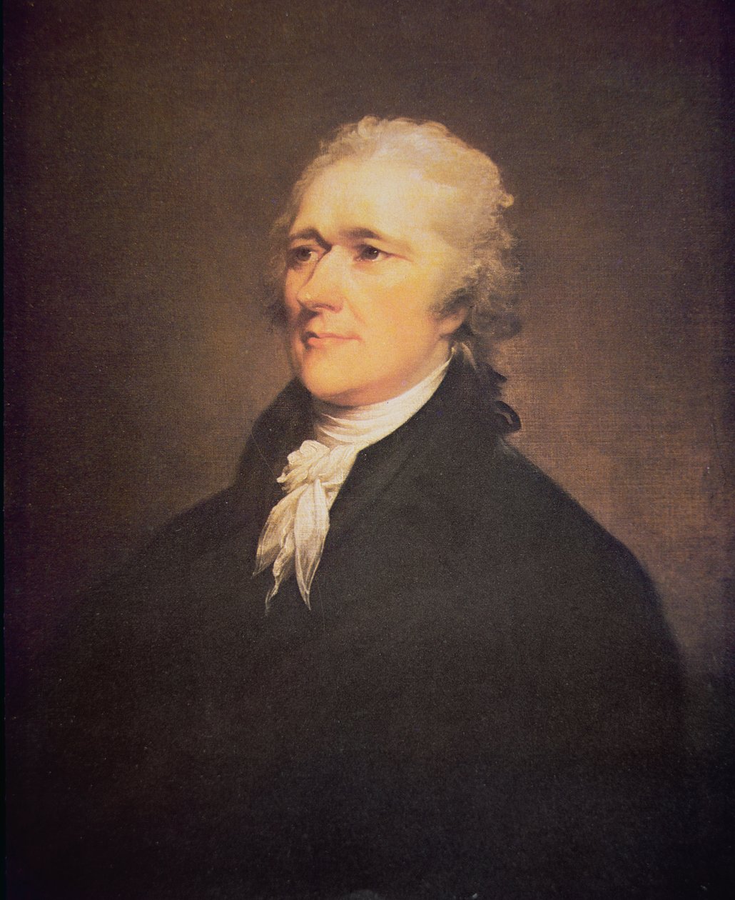 Alexander Hamilton (1755-1804) c.1806 by John Trumbull
