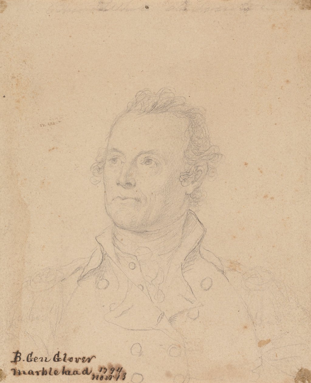 Brigadier General John Glover by John Trumbull