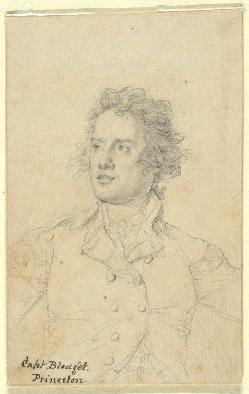 Captain Blodget by John Trumbull