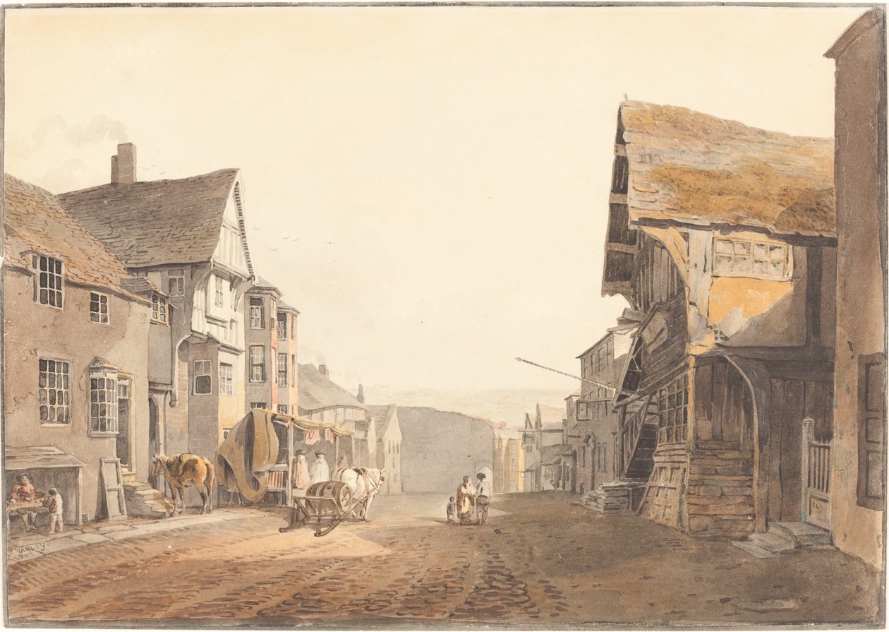 Conway in North Wales by John Varley