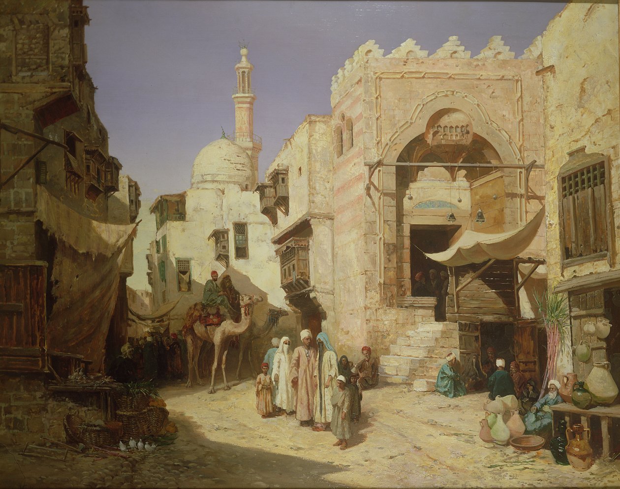 Street in Cairo by John Varley