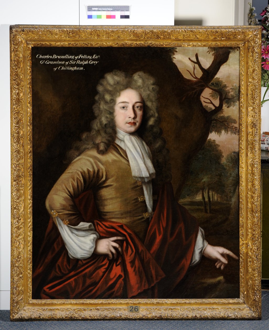 Portrait of Charles Brandling by John Verelst